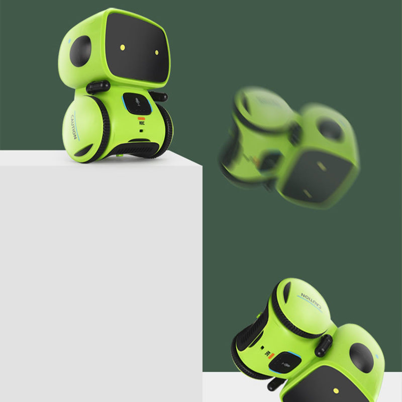 Parent-child intelligent interactive robot children's electric toys touch sensing voice dialogue early education story machine boys