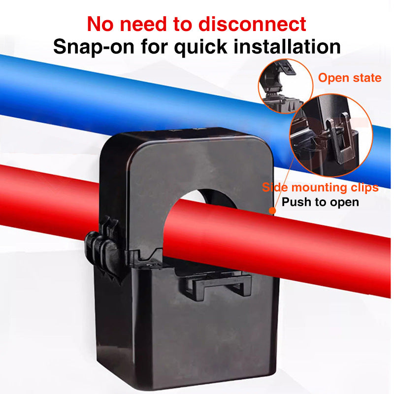 Tuya WIFI smart meter transformer detection solar photovoltaic power generation system Tuya WIFI meter