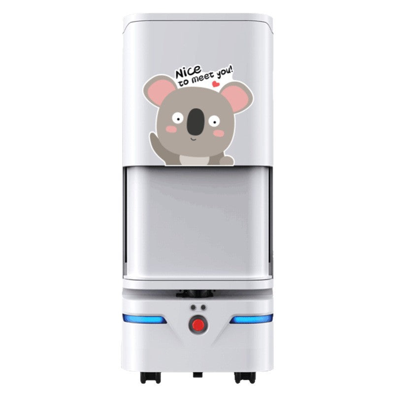 Yunji high-end hotel delivery robot Gege Hotel front desk intelligent food delivery and water delivery service robot