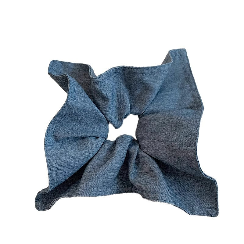Korean fabric scarf, large intestine scrunchie, women's headband, high-end oversized balls, scalp tendons, hair ties, hair accessories, headdresses
