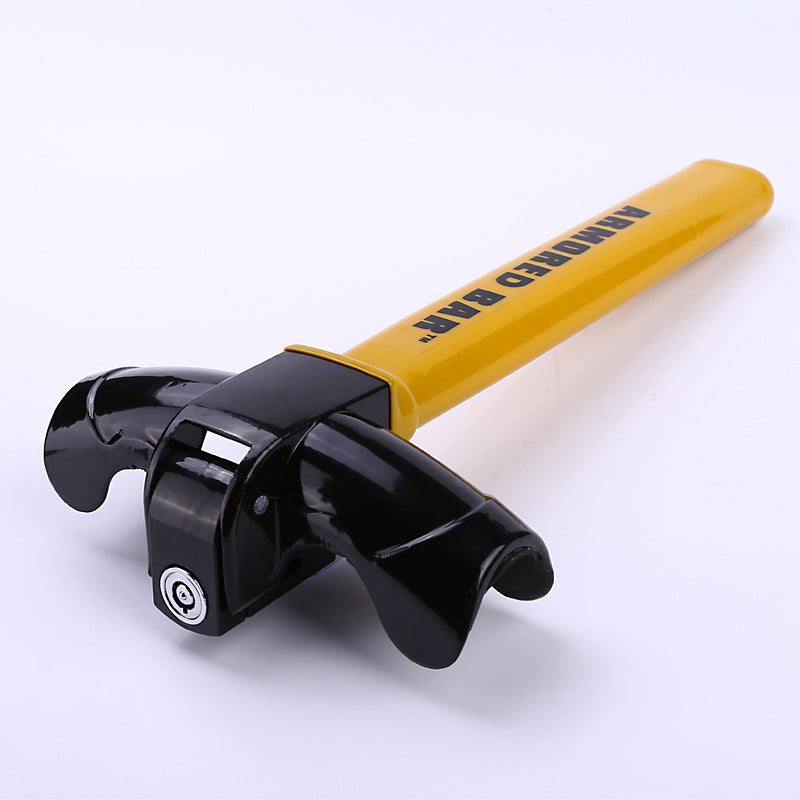 New car steering wheel lock Car all-metal thickened anti-theft lock Car T-type lock steering wheel lock