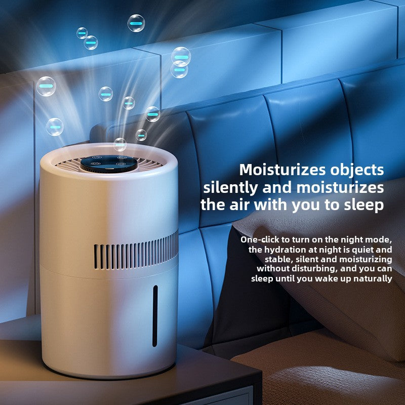 Cross-border fog-free humidifier home office desktop air sterilization purifier bedroom antibacterial pregnant mother and baby