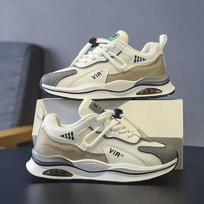 Boys' sneakers, spring new cross-border hot children's shoes, mesh breathable Forrest Gump shoes, primary school running shoes