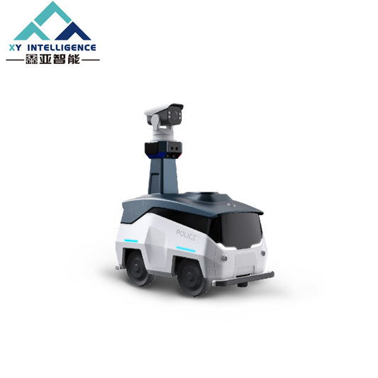 Chengdu intelligent patrol robot security Xiao'an property museum industrial park with intelligent security