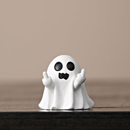 Creative ghost handicraft ornaments high-end niche home desktop workstation decoration birthday gifts