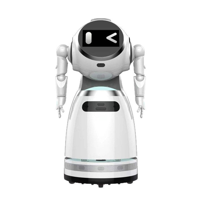 Hotel reception service, intelligent robot, voice dialogue, explanation, exhibition hall service, leading the way to lead the robot