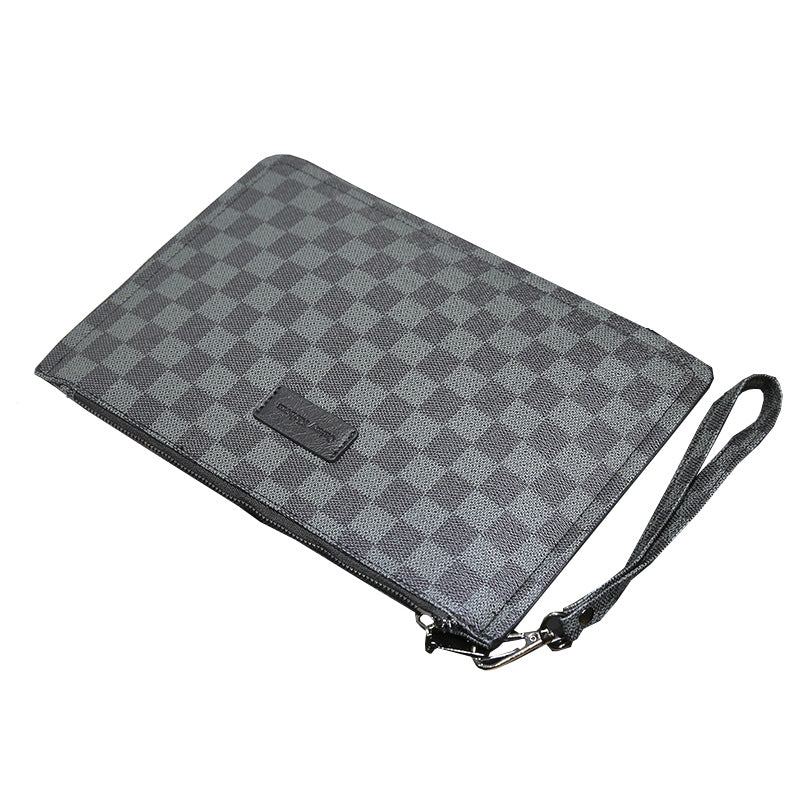 Men's clutch bag, large capacity grab bag, card bag, envelope bag, card bag, hand bag, 2026 new casual bag trend