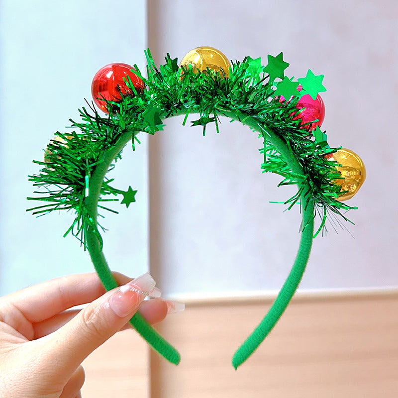 christmas headband girl christmas antler hairpin headpiece holiday decoration gift big bow headband headband headband