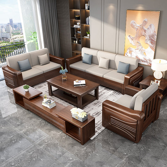 Walnut sofa