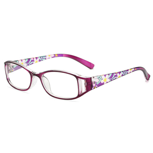 New fashion printing reading glasses ladies elegant and simple reading glasses rivers and lakes stalls old people mirror telescopic skimming