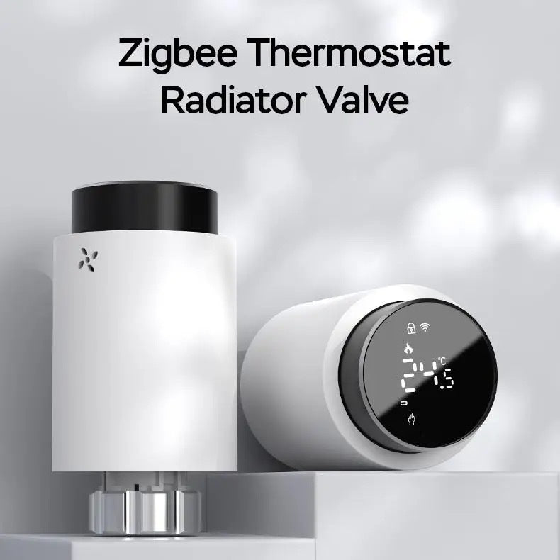 ZigBee Smart Radiator Valve Smart Home APP Control Smart Thermostat Valve Radiator Thermostat Constant Temperature