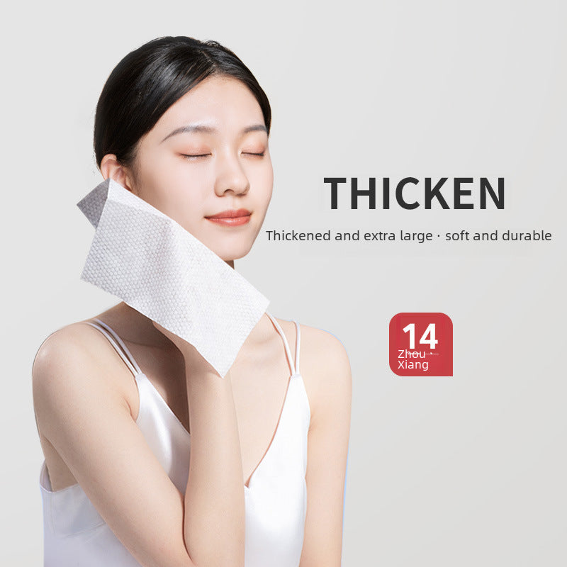 New Compressed Towel Portable Cotton Disposable Face Towel Thickened Travel Independent Box Cleansing Towel Manufacturers