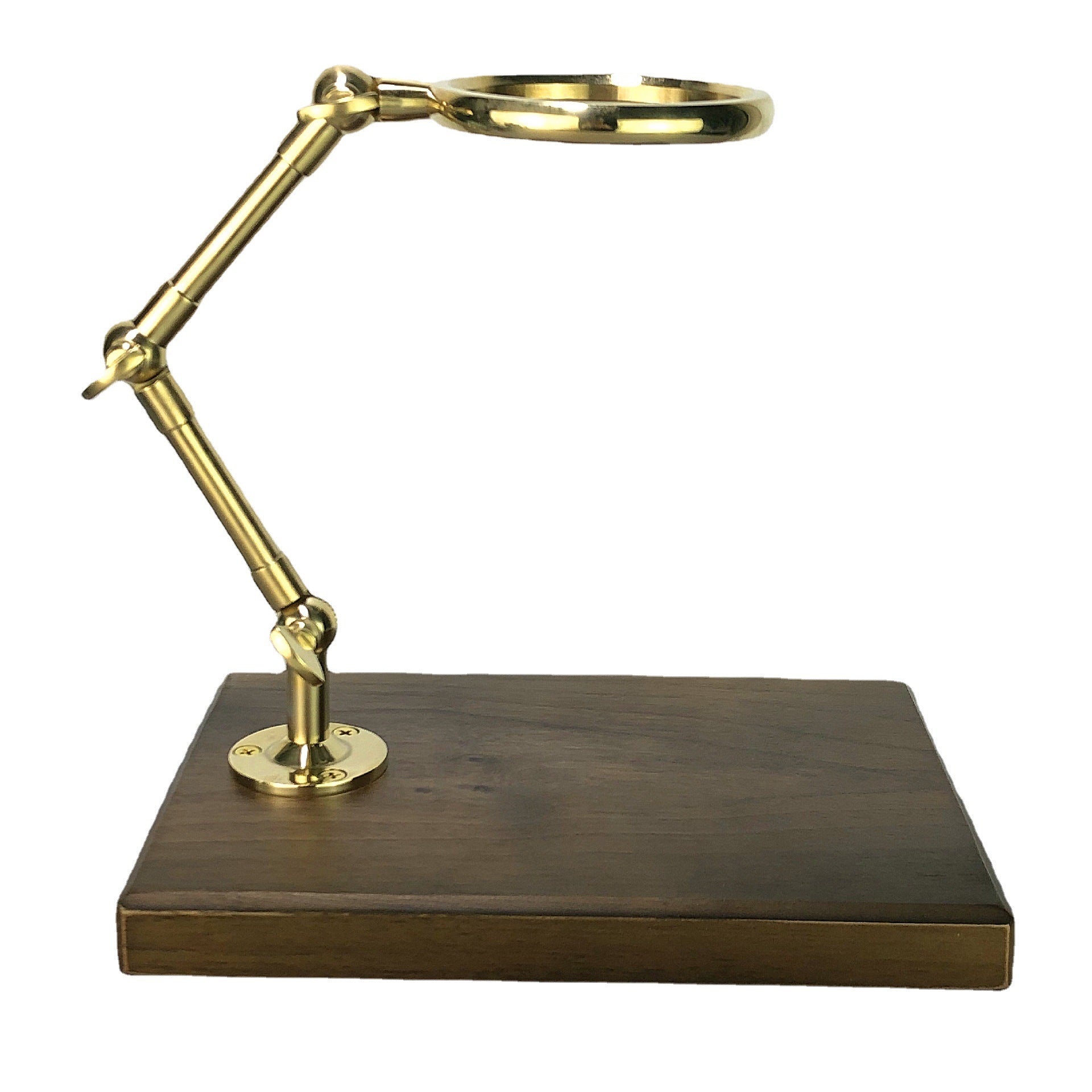 Coffee pour-over rack solid copper black walnut base filter cup pour-over set adjustable arm