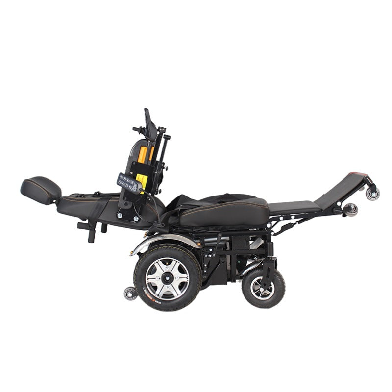 Taihe electric wheelchair intelligent fully automatic multi-functional electric assisted standing and running four-wheeled scooter with high horsepower