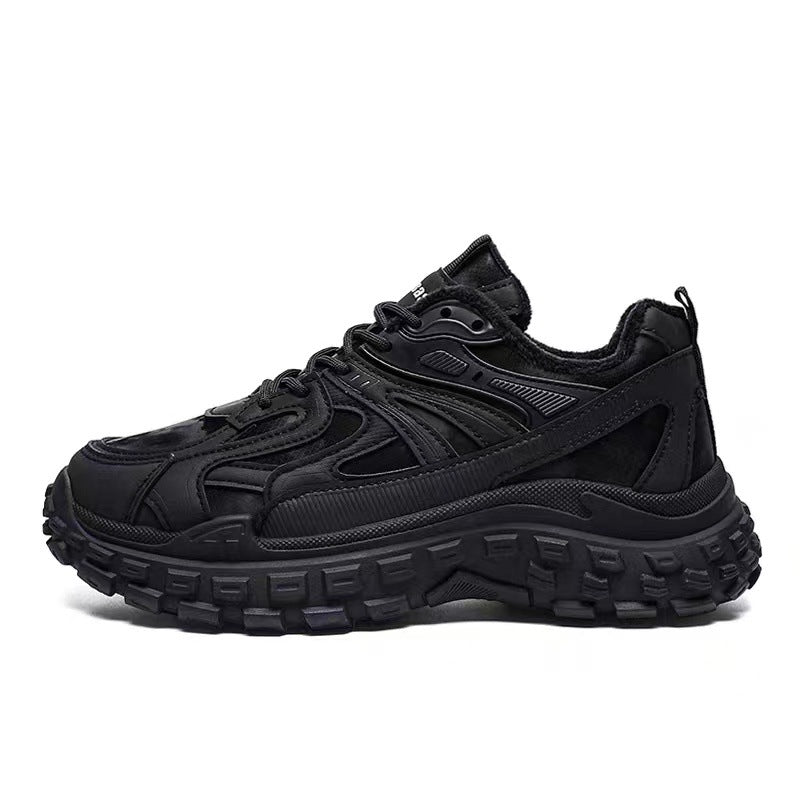 Daddy shoes 2025 autumn mesh breathable wear-resistant casual shoes tire sole sports running shoes cross-border men's shoes
