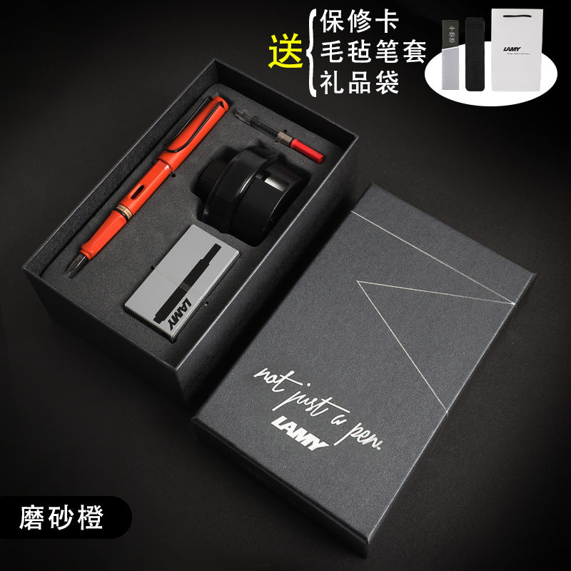 German LAMY Lingmei fountain pen hunter series ink pen business set gift box gift wholesale