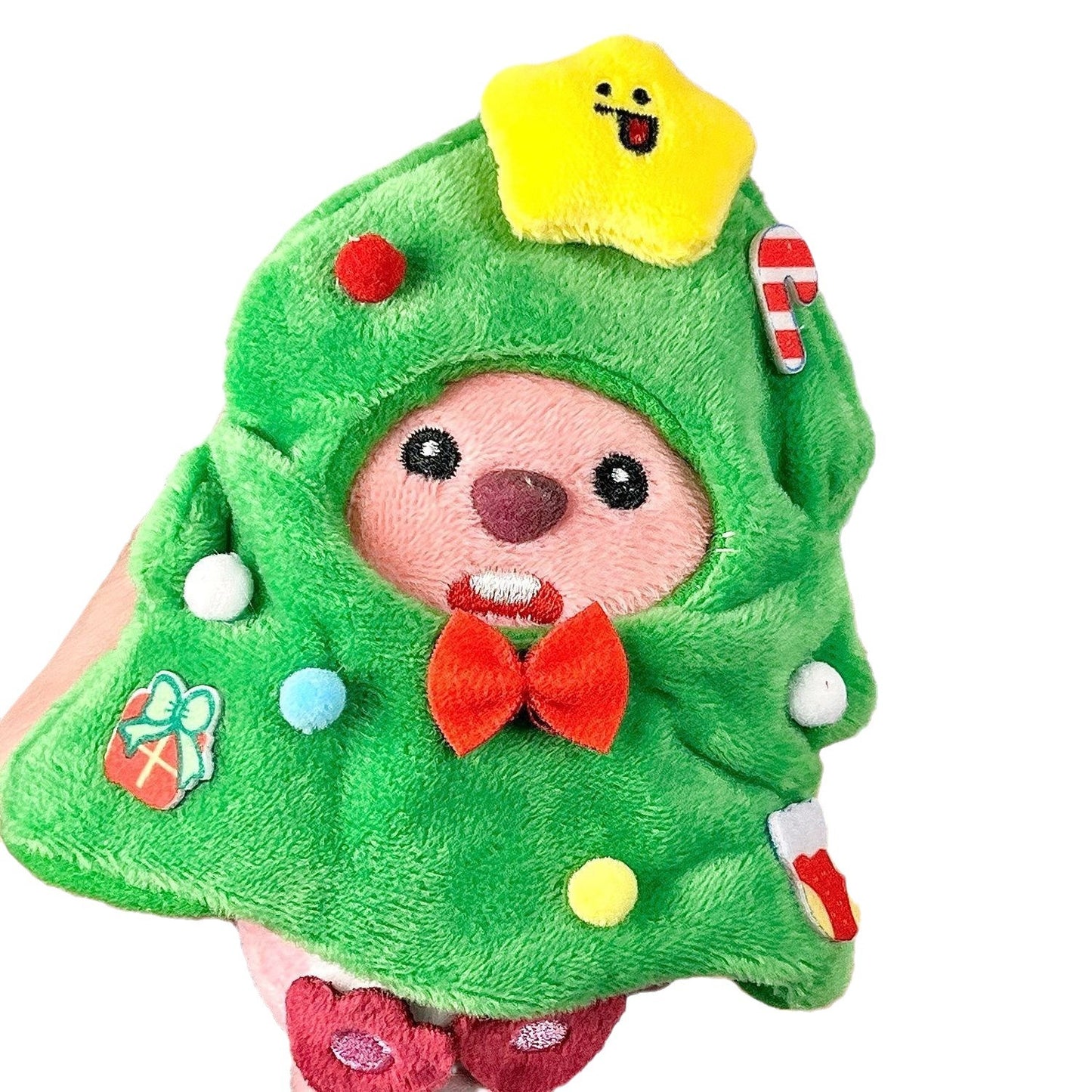 Christmas headgear, small sea pendant, Christmas tree, plush doll, cute bag pendant, birthday gift for girlfriends