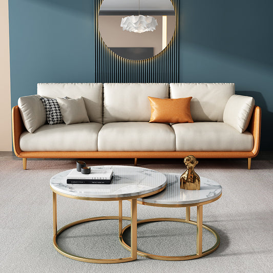 Fabric living room sofa