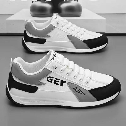 Men's Shoes 2025 Spring New Men's Casual Little White Shoes Trend Forrest Gump Shoes Lightweight and Breathable Running Shoes Men's Wholesale