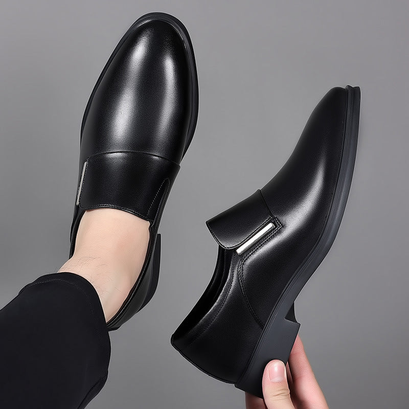 CC0917 Men's ShoesSummer Business Casual Leather Cow Shoes Super Light Explosive Trendy Men Handsome Classic