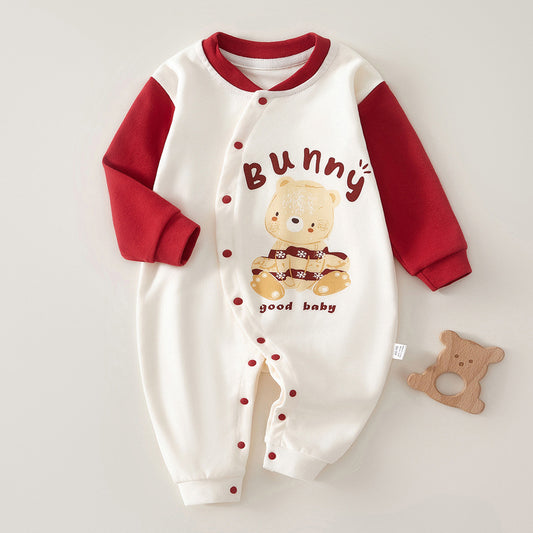 Baby onesies autumn long sleeve cotton cute baby autumn clothes baby autumn clothes crawling clothes baby onesies