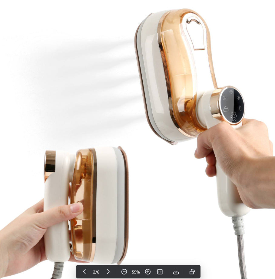 Portable Handheld Garment Steamer Mini Steam Iron for Household Dorm Room Travel Essentials Quick warm-up