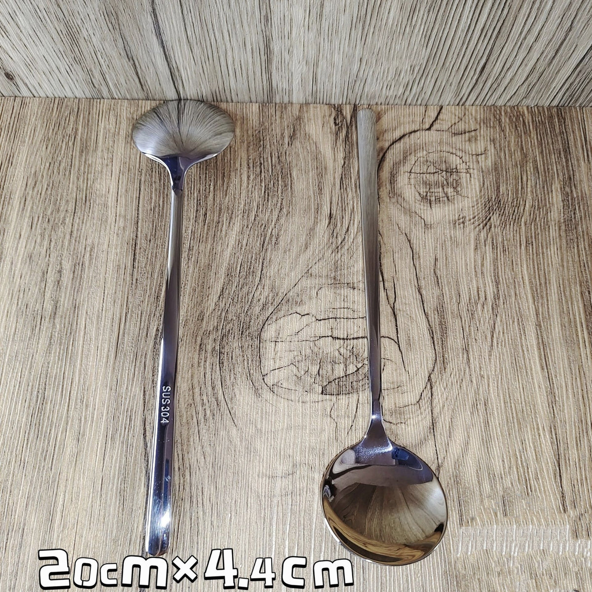 304 stainless steel spoon, high-value tableware, long-handled soup spoon, household ice cream, rice cooker, dessert bibimbap, spoon