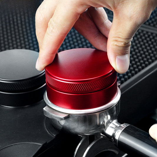 Macaron clover powder maker Coffee press hammer adjustable height filling quantitative powder press 51 58MM