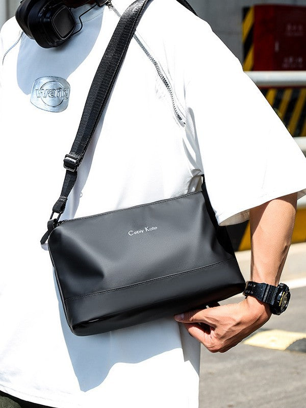 Men's Premium Crossbody Bag 2026 New Business Commuter Waterproof Backpack Korean Lightweight Shoulder Bag