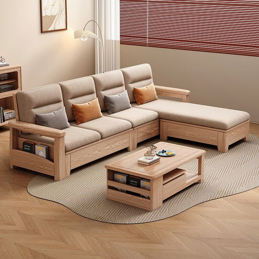 Wooden sofa