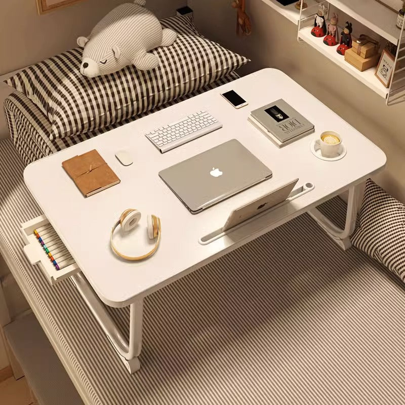 Foldable bed, desk, computer desk, dormitory artifact, student study desk, sitting floor, small table, new small table