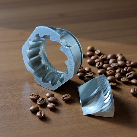 Coffee machine grinding disc stainless steel C38-6B Dongguan manufacturer grinding disc accessories sales stainless steel grinding disc grinding core