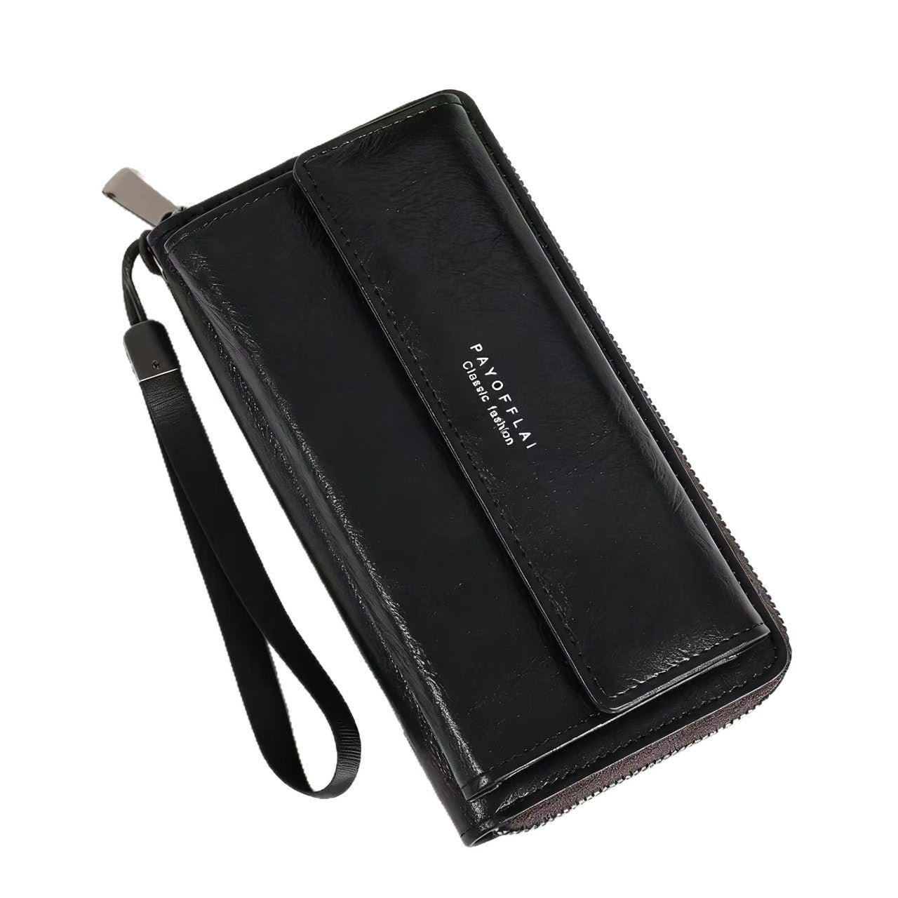Men's wallet explosive 2025 new mobile phone bag multi-card slot casual long wallet large-capacity clutch