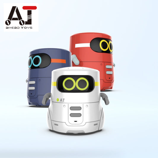 Intelligent parent-child AT robot induction voice repetition voice-activated early education companion toys and child companion robots