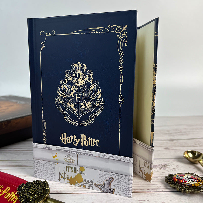 Harry Potter notebook hardcover diary Harry Potter college peripheral book student vintage handbook gift