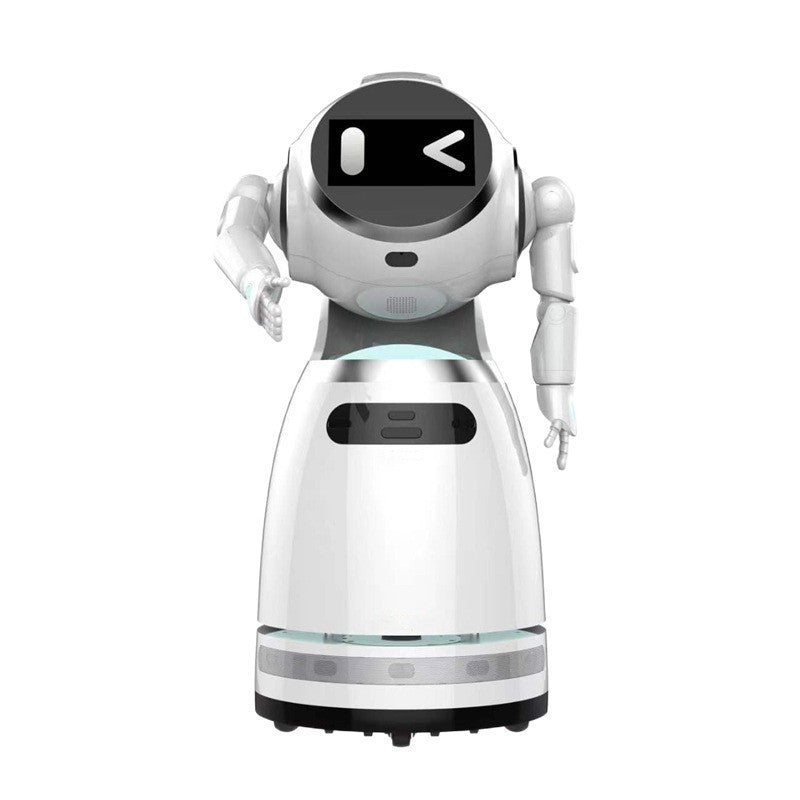 Hotel reception service, intelligent robot, voice dialogue, explanation, exhibition hall service, leading the way to lead the robot