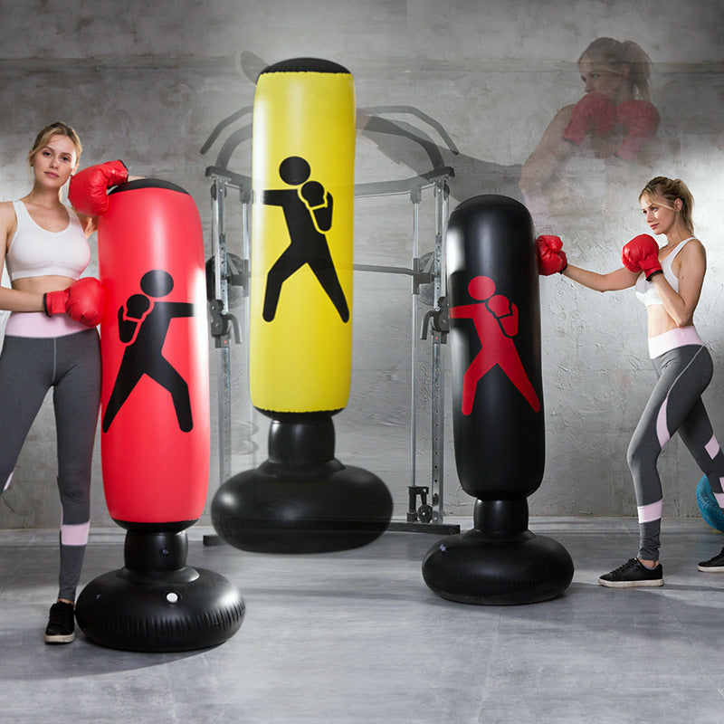 Tumbler sandbag boxing post vertical punching bag boxing target children boxing training equipment household boxing supplies