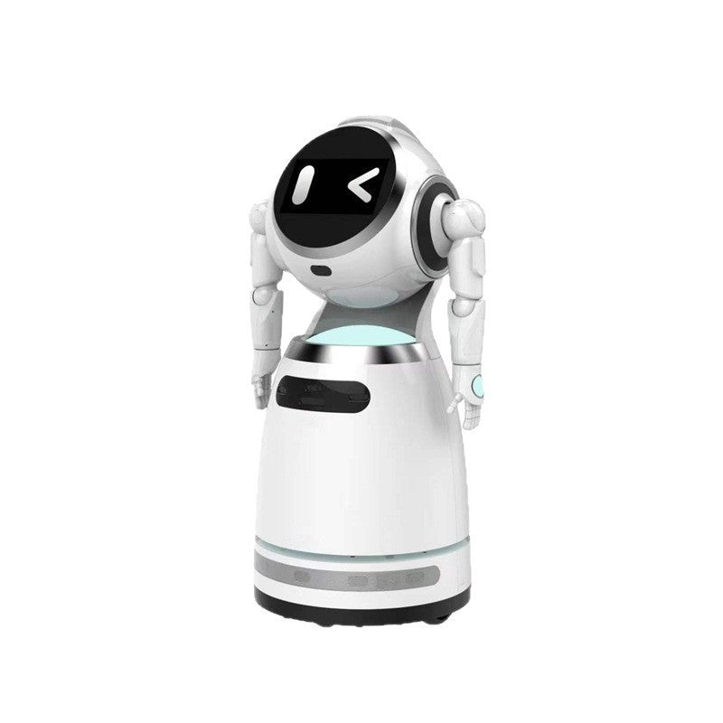Hotel reception service, intelligent robot, voice dialogue, explanation, exhibition hall service, leading the way to lead the robot