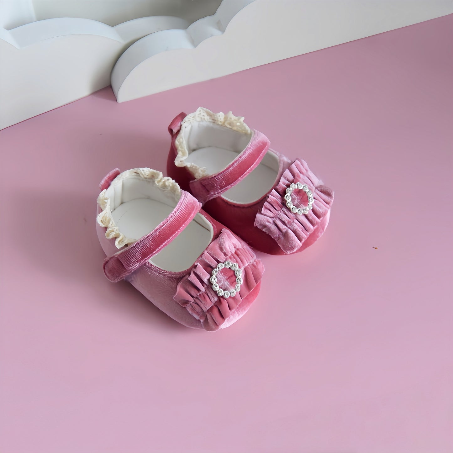 Baby shoes 2025 new baby girl princess single shoes soft sole non-slip toddler shoes spring and autumn Korean version one piece dropship