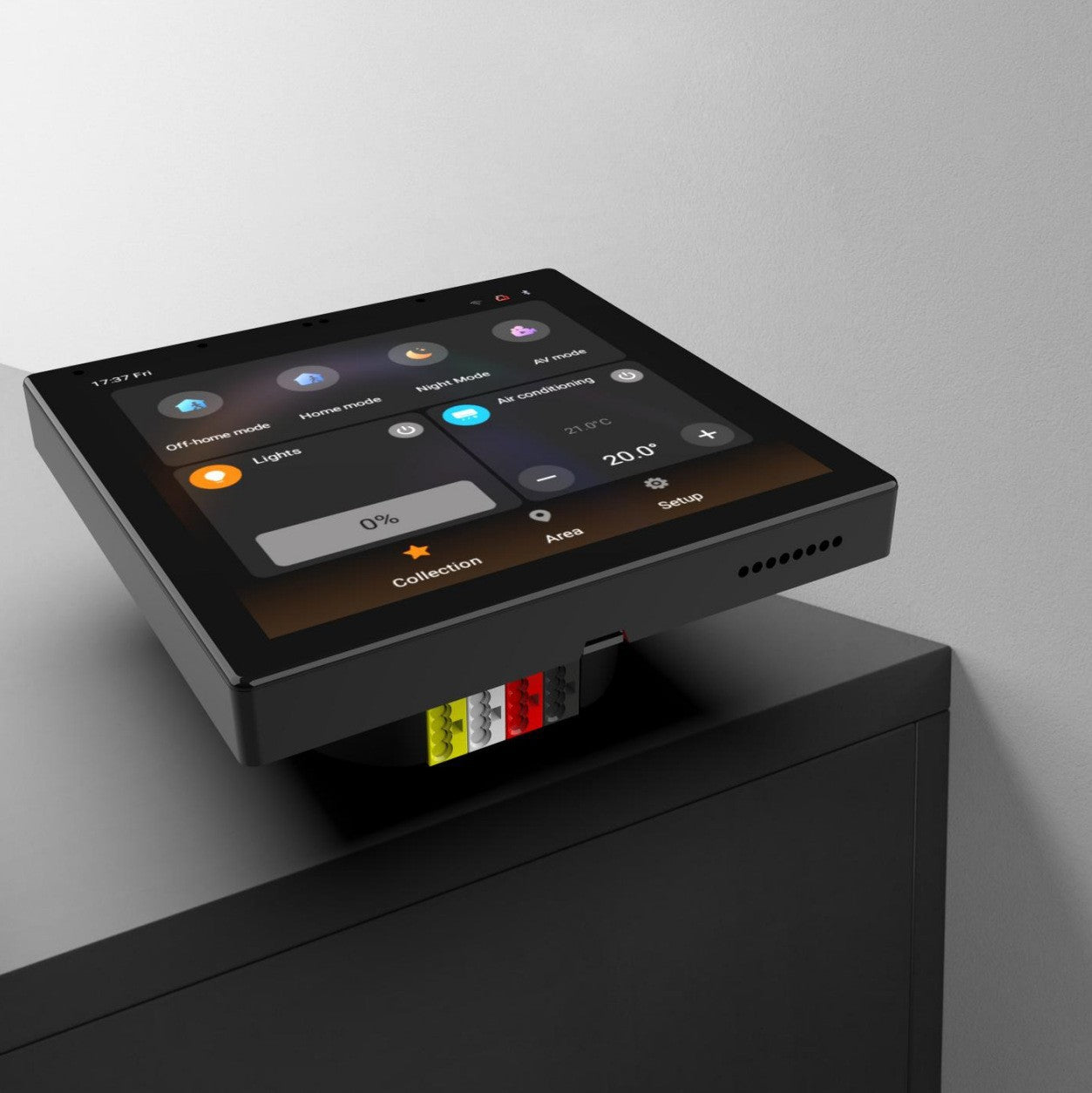 KNX4-inch smart touch screen supports multi-scene multi-device KNX smart home interconnection intelligent central control