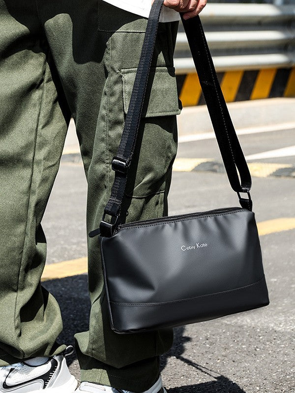 Men's Premium Crossbody Bag 2026 New Business Commuter Waterproof Backpack Korean Lightweight Shoulder Bag