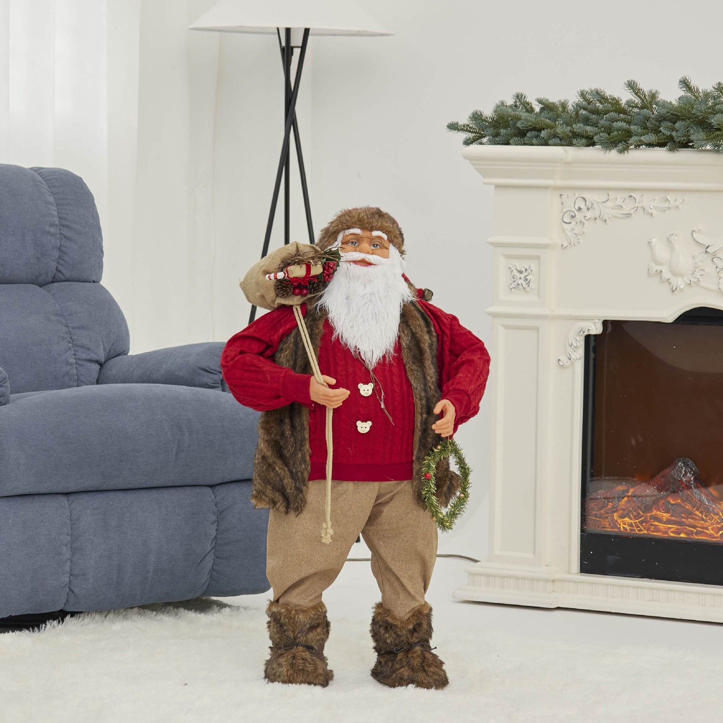 Cross border christmas santa claus ornaments christmas ornaments christmas doll ornaments small gifts