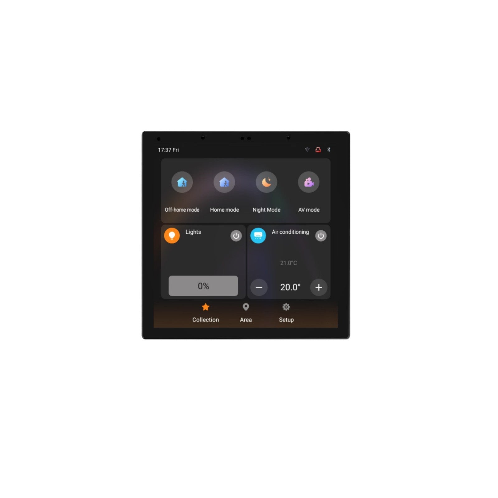KNX4-inch smart touch screen supports multi-scene multi-device KNX smart home interconnection intelligent central control