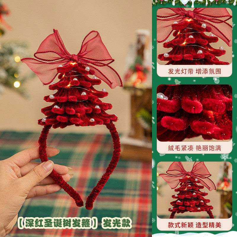 Christmas Hanging Decoration Christmas Tree Car Hanging Decoration Crypto Twist Stick Handmade DIY Material Pack Homemade Creative Gifts
