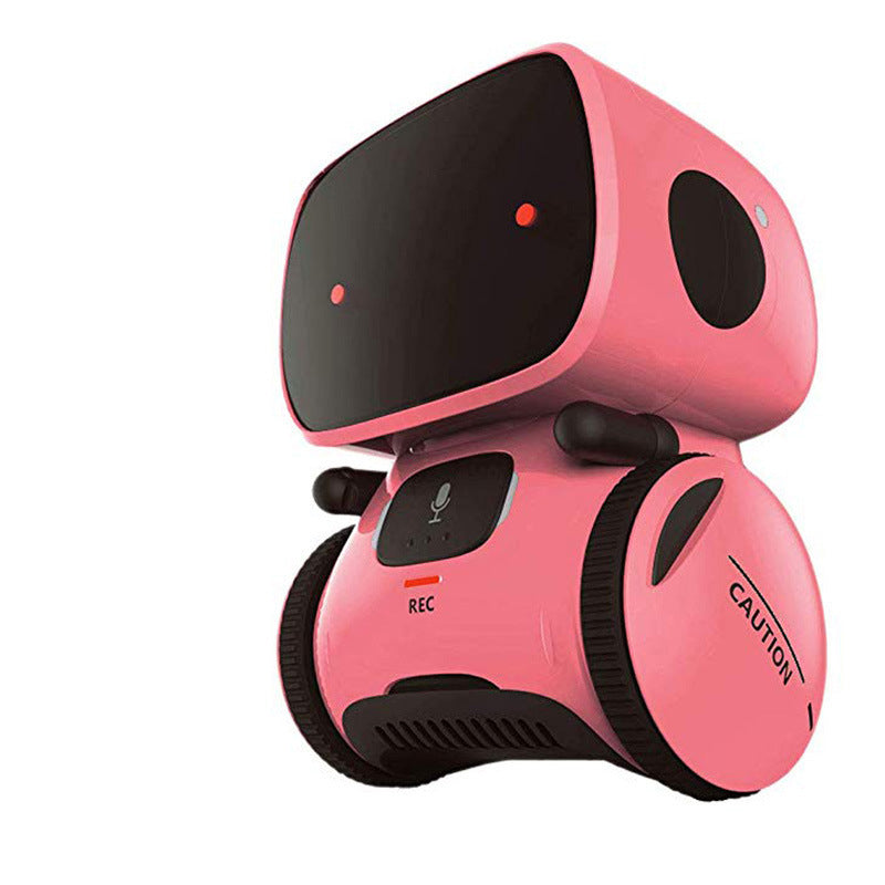Parent-child intelligent interactive robot children's electric toys touch sensing voice dialogue early education story machine boys