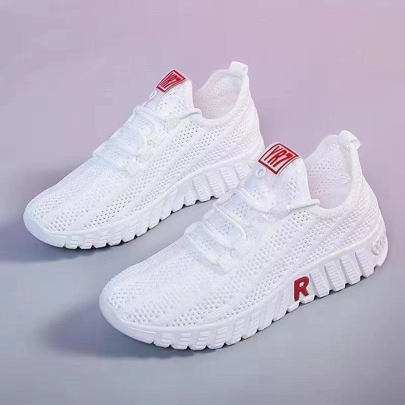 Women's cross-border new fashion versatile casual shoes women's cloth shoes flat shoes trendy sneakers women's wholesale