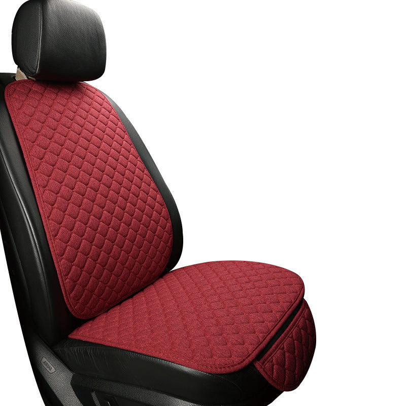 Linen car seat cushion General Motors seat cushion foreign trade popular car seat cover car seat cushion three-piece set of seat cushion