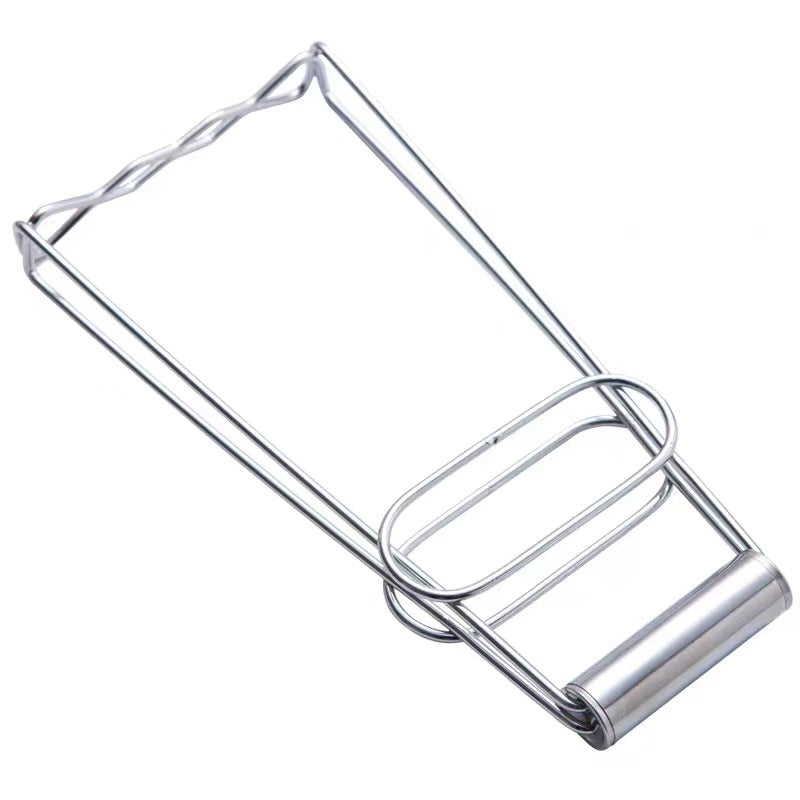 Stainless steel anti-scalding clip kitchen household tray lifter plate lift clip non-slip bowl clamp tool manufacturer spot wholesale