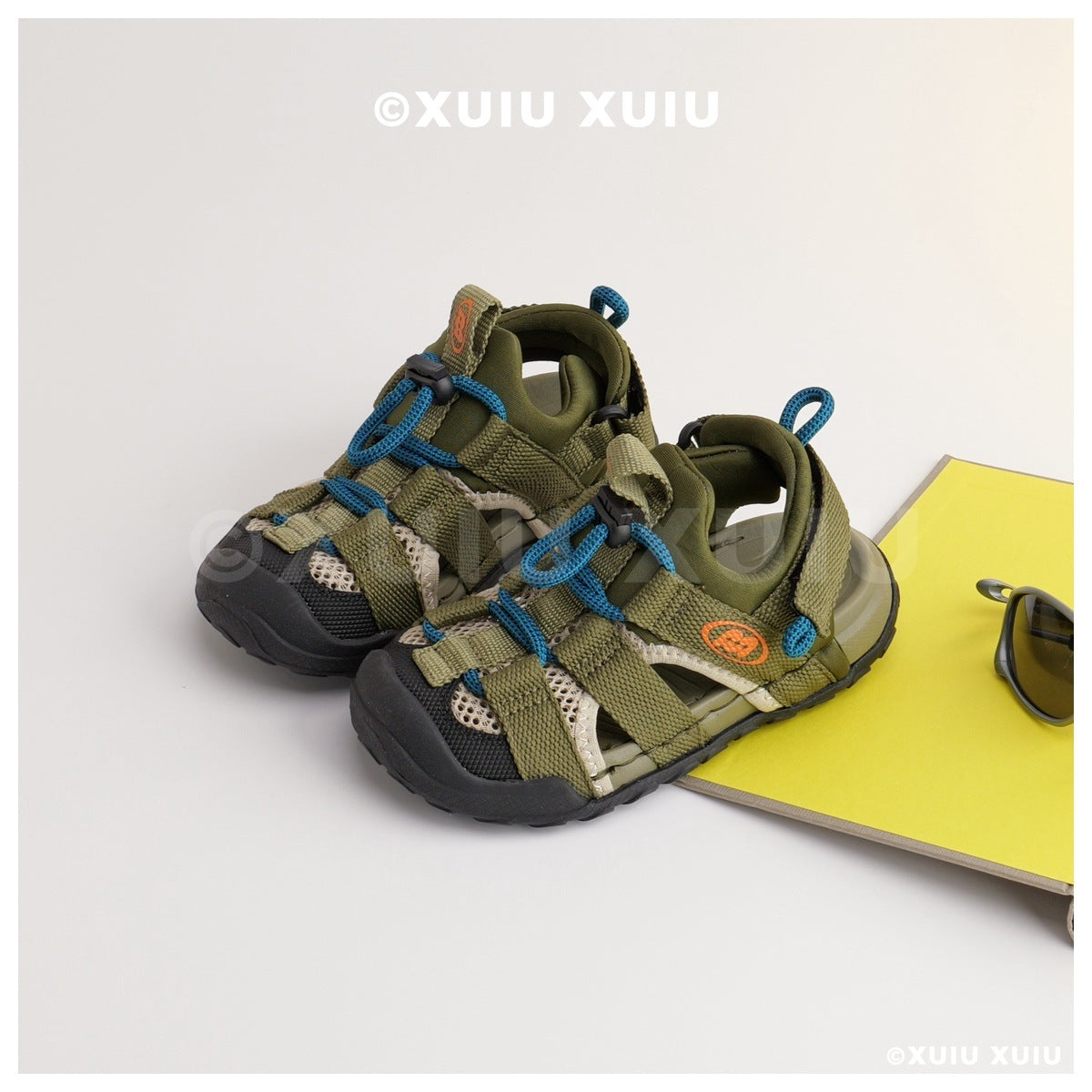 XUIU "Professional River Tracing" Children's Amphibious Beach Outdoor Spring and Summer Sandals Anti-slip and Lightweight [Wenzhou Shoes]