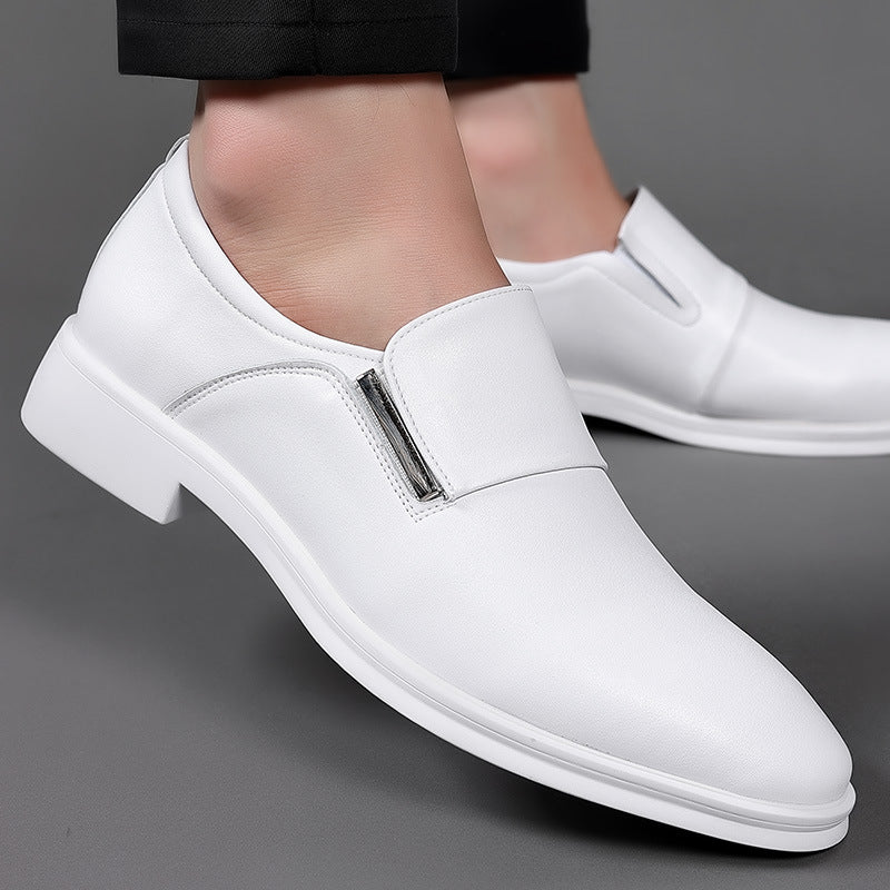 CC0917 Men's ShoesSummer Business Casual Leather Cow Shoes Super Light Explosive Trendy Men Handsome Classic